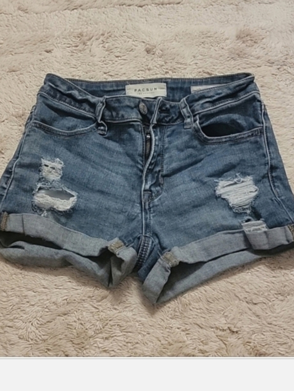 PacSun Women's  Jean Shorts - Blue